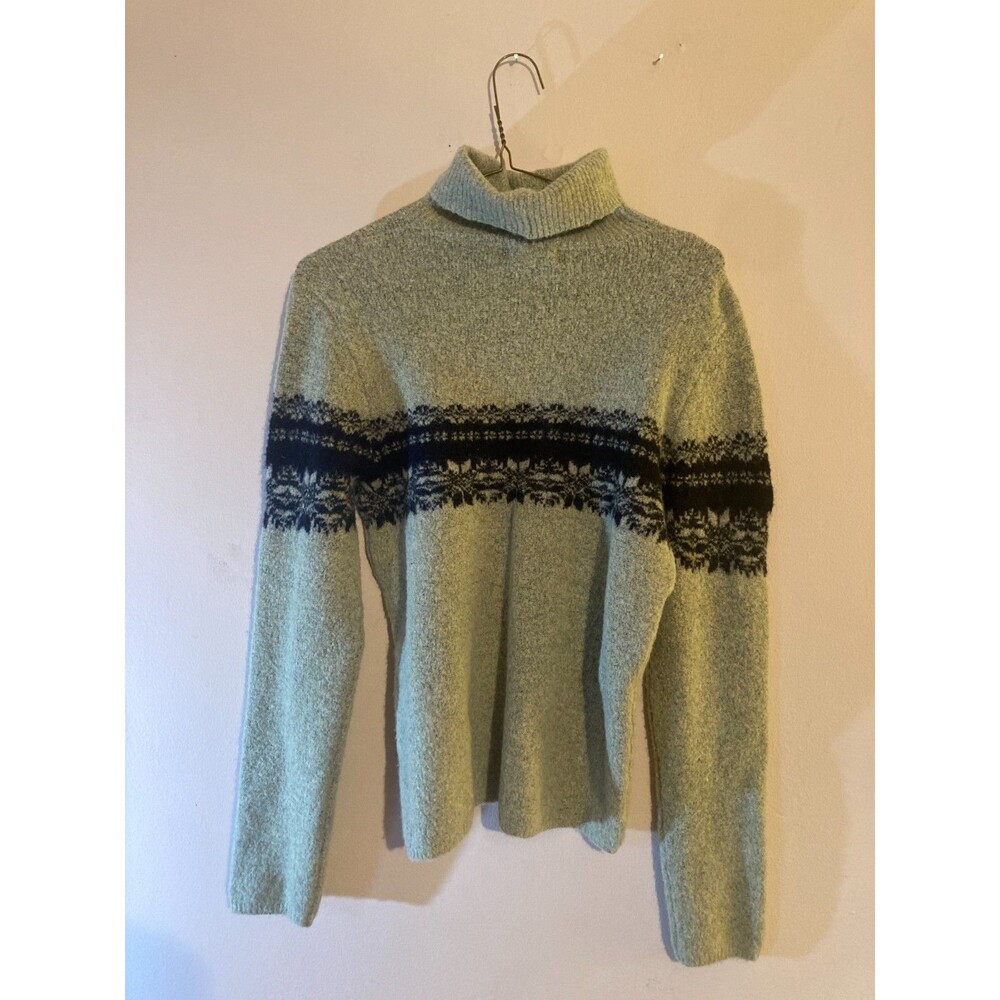 Vintage Jeanne Pierre Wool Blend Turtleneck Sweater - size M